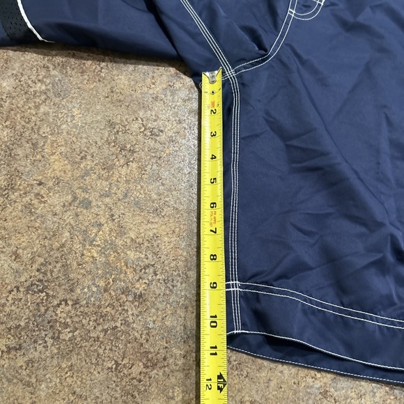 Y2k Vintage Nike Boardshorts Size Xl (36) Blue Surf Swim Trunks - Picture 8 of 8